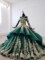 Emerald Green Gown For Wedding