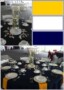 Navy Blue And Yellow Wedding Centerpieces