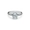 Oval Solitaire Engagement Ring With Diamond Band