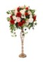 Red And White Centerpieces For Weddings