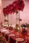 Red Wedding Centerpiece