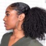 Wedding Ponytail For Black Hair