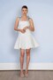 White Dress For Bride At Bridal Shower